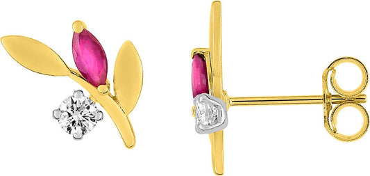 2PA730BRZ - Earrings - 9CT GOLD