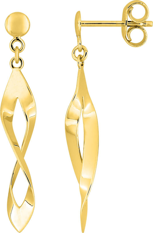 39AC63J - Earrings - 9CT YELLOW GOLD