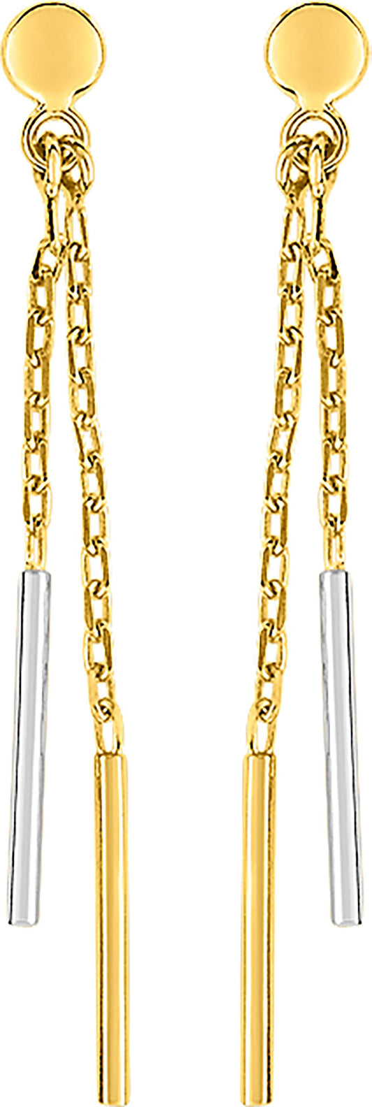 39AJ17B - Earrings - 9CT YELLOW GOLD