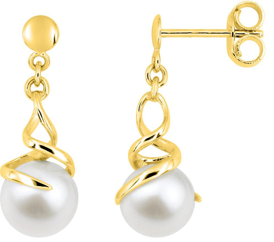 39IZ10J - Earrings - 9CT YELLOW GOLD