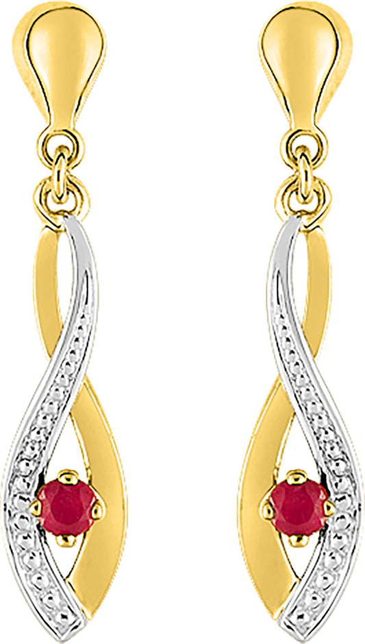 39PQ06BR - Earrings - 9CT GOLD