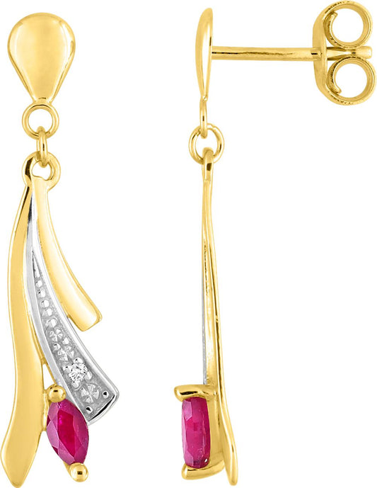 39PW41BRB - Earrings - 9CT GOLD