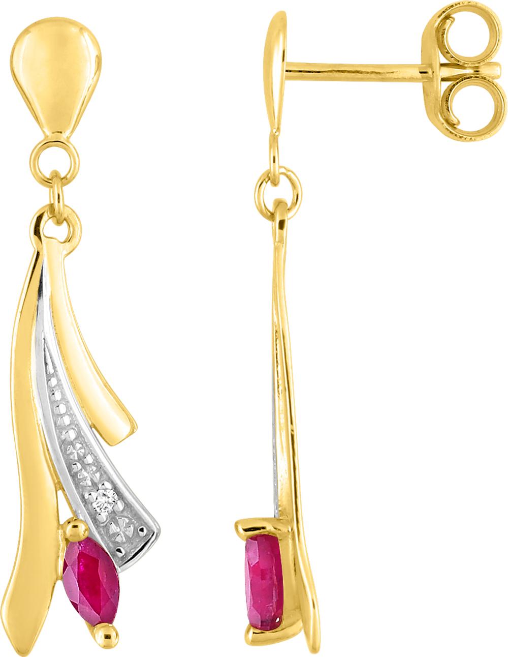 39PW41BRB - Earrings - 9CT GOLD