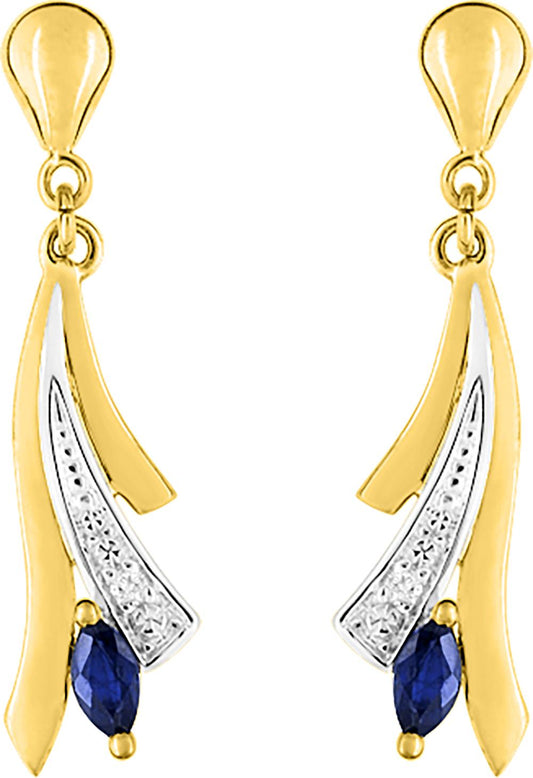 39PW41BSB - Earrings - 9CT GOLD