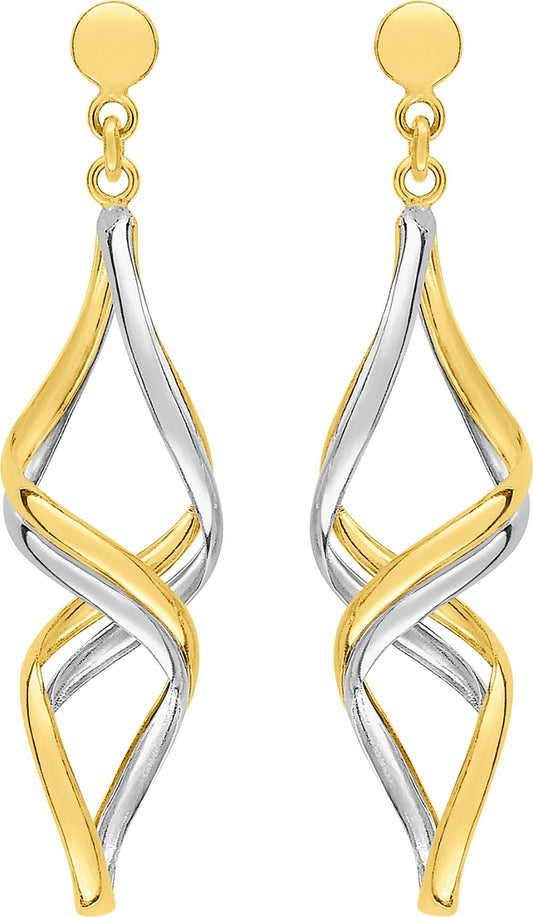 39SA696B - Earrings - 9CT YELLOW GOLD