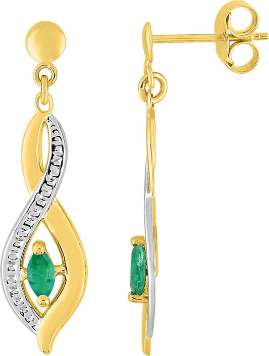 39SA714BE - Earrings - 9CT GOLD