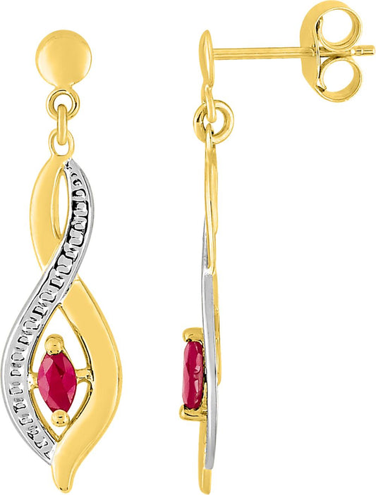 39SA714BR - Earrings - 9CT GOLD