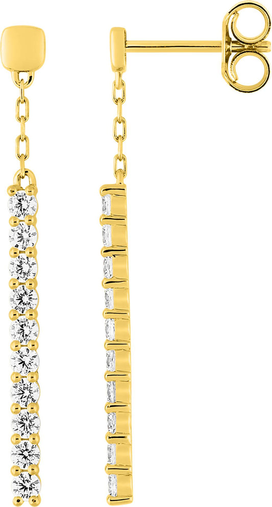 39SA844JZ - Earrings - 9CT YELLOW GOLD
