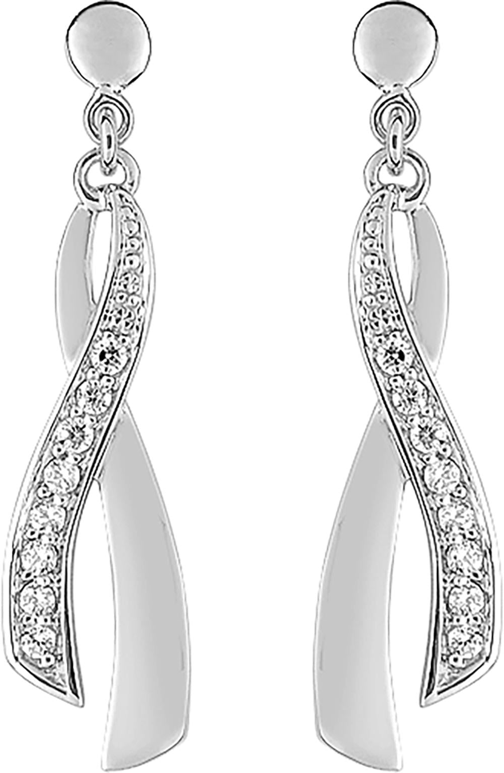 39SF33GZ - Earrings - 9CT WHITE GOLD