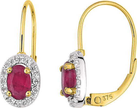 3PZ84BRTZ - Earrings - 9CT GOLD