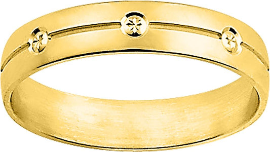 3Y123J40 - Rings - 18CT YELLOW GOLD