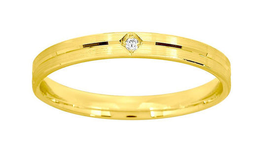 3Y311J25D - Rings - 18CT YELLOW GOLD