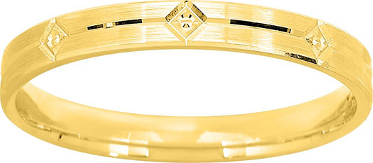 3Y312J25 - Rings - 18CT YELLOW GOLD