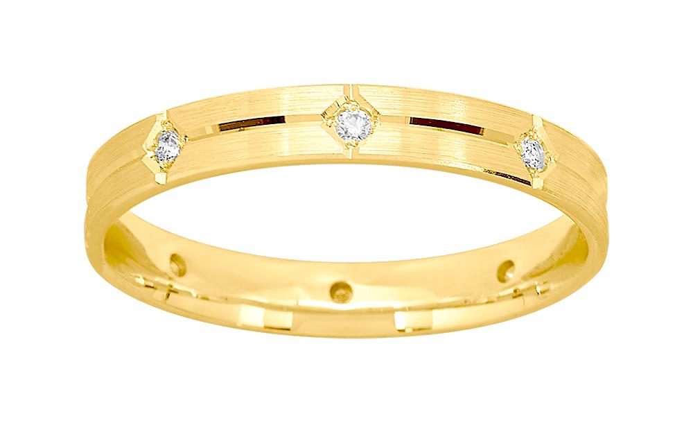 3Y312J30D - Rings - 18CT YELLOW GOLD