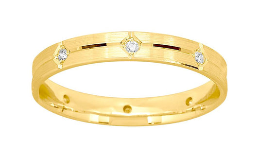 3Y312J30D - Rings - 18CT YELLOW GOLD