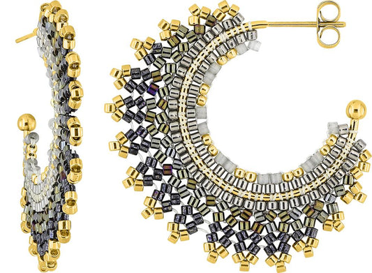 435756 - Earrings - STEEL