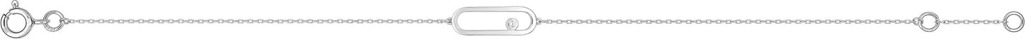 497031.41 - Bracelets - 9CT WHITE GOLD