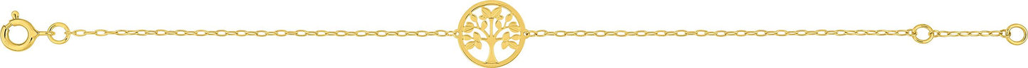 497150.00 - Bracelets - 9CT YELLOW GOLD