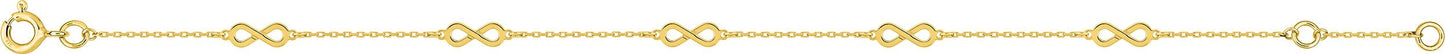 497232.00 - Bracelets - 9CT YELLOW GOLD