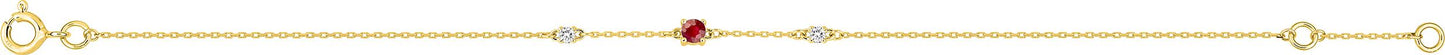497242.R0 - Bracelets - 9CT YELLOW GOLD