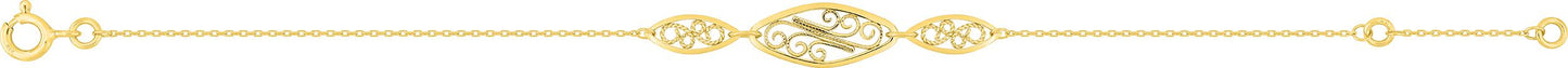 497382.00 - Bracelets - 9CT YELLOW GOLD
