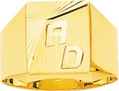 5003.2M - Rings - 18CT YELLOW GOLD