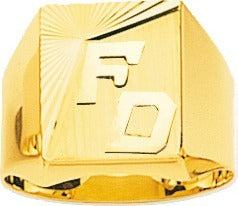 5004.2M - Rings - 18CT YELLOW GOLD