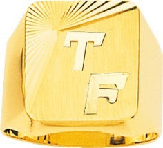 5005.2M - Rings - 18CT YELLOW GOLD