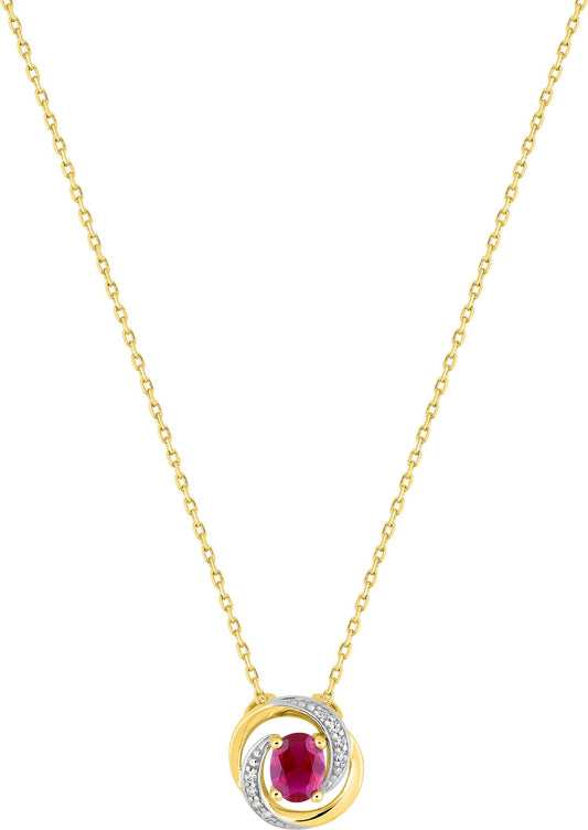 5A733BRTZ - Necklaces - 9CT GOLD