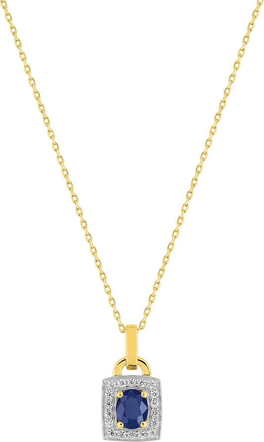 5A809BSTZ - Necklaces - 9CT YELLOW GOLD