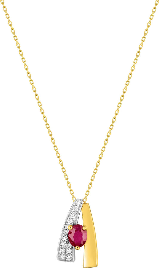 5A817BRTZ - Necklaces - 9CT GOLD