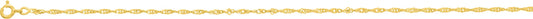 610045 - Anklets - 9CT YELLOW GOLD