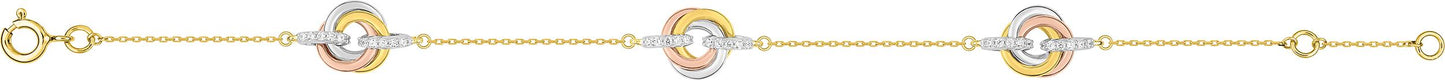 69SA668TZ - Bracelets - 9CT GOLD