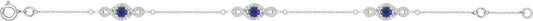 6A600GSTZ - Bracelets - 9CT WHITE GOLD