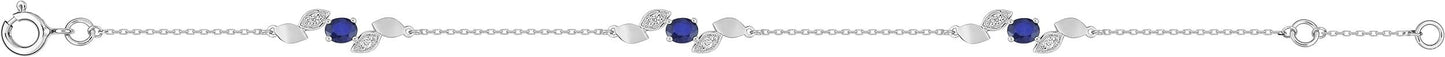6A734GSTZ - Bracelets - 9CT WHITE GOLD