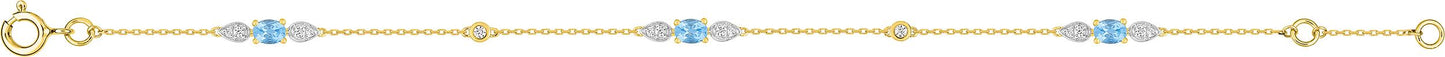 6FA737BTZ - Bracelets - 9CT GOLD
