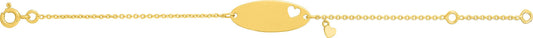 9FR35BBD1 - Bracelets - 9CT YELLOW GOLD