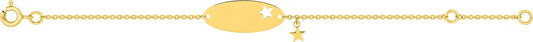9FR35BBD3 - Bracelets - 9CT YELLOW GOLD