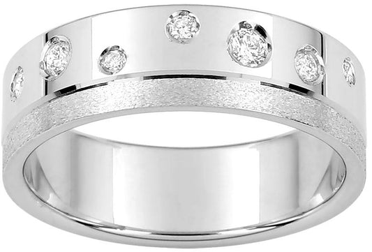 9K038G60D - Rings - 9CT WHITE GOLD