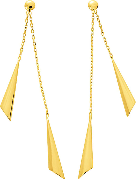 9K11812 - Earrings - 9CT YELLOW GOLD