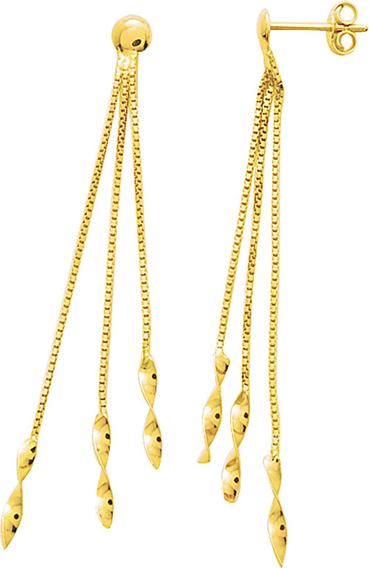 9K11825 - Earrings - 9CT YELLOW GOLD