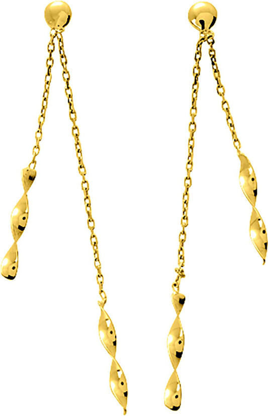 9K11853 - Earrings - 9CT YELLOW GOLD