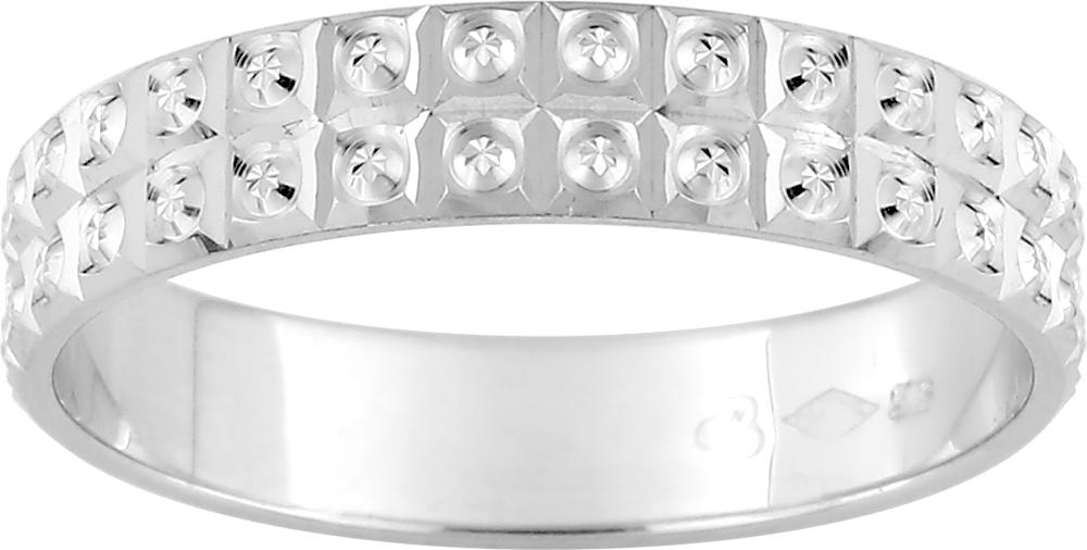 9K165G40 - Rings - 9CT WHITE GOLD