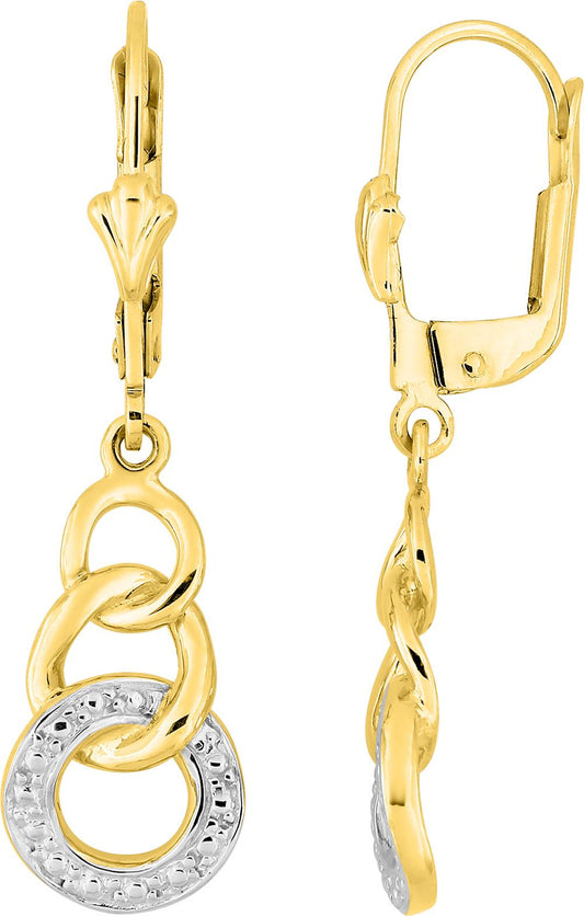 9K1870 - Earrings - 9CT YELLOW GOLD