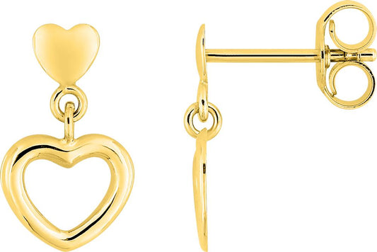9K24719 - Earrings - 9CT YELLOW GOLD