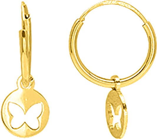9K2651101 - Earrings - 9CT YELLOW GOLD