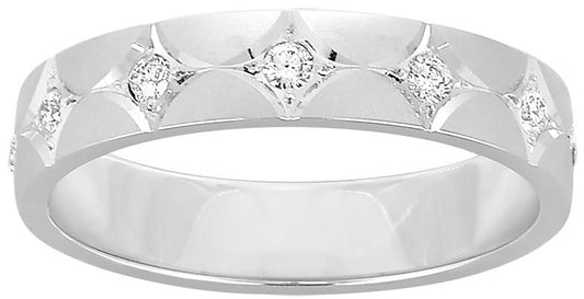 9K282G40D - Rings - 9CT WHITE GOLD