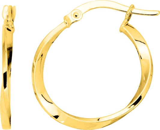 9K3408 - Earrings - 9CT YELLOW GOLD