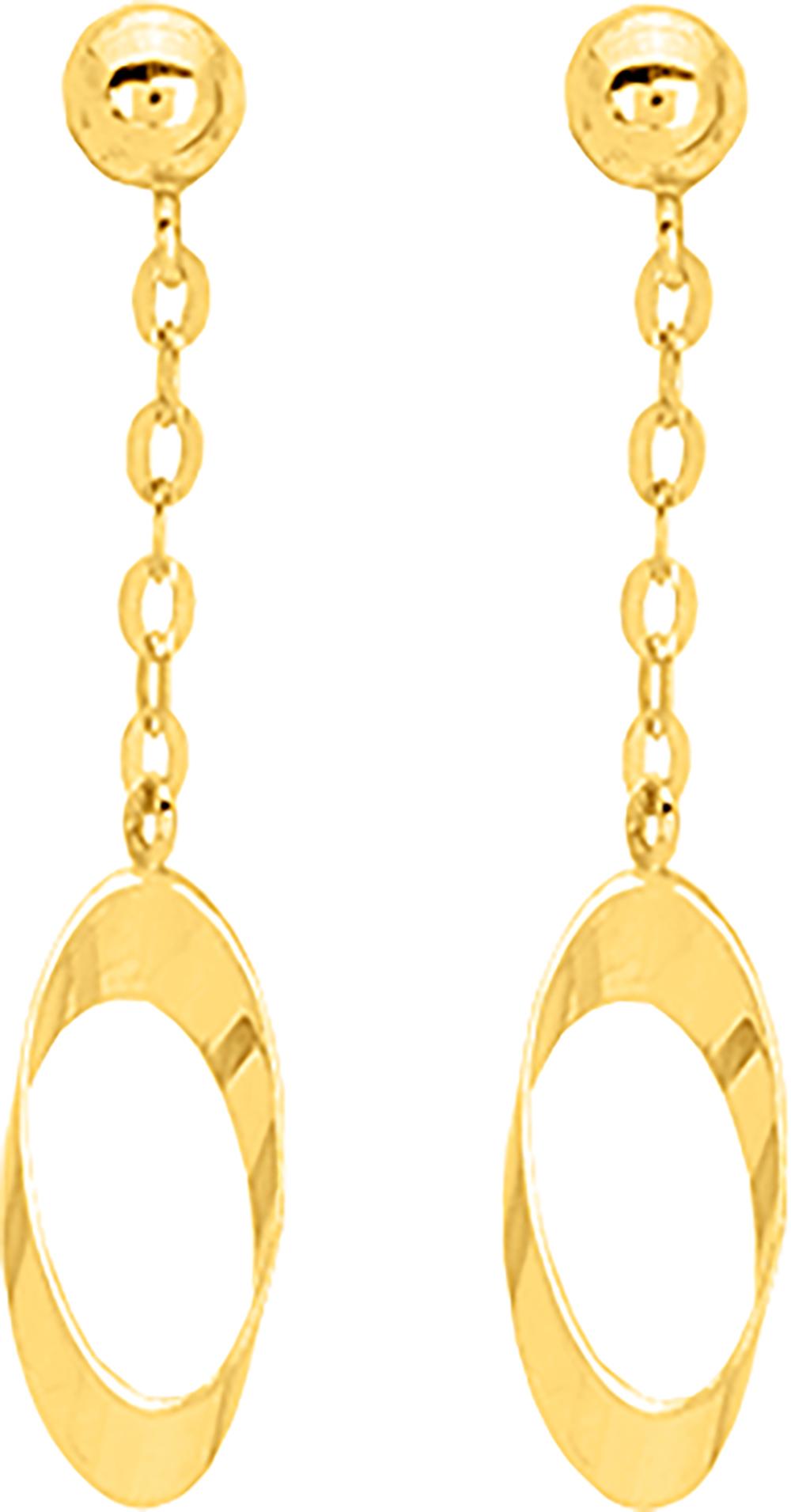 9K3461 - Earrings - 9CT YELLOW GOLD