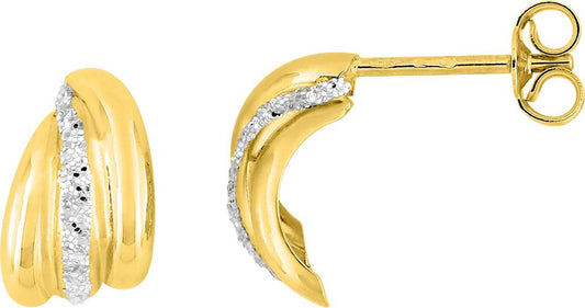 9K3756G - Earrings - 9CT YELLOW GOLD